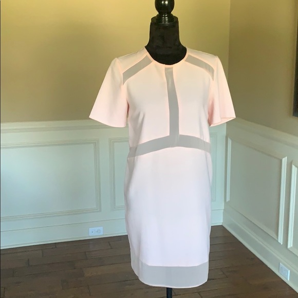 ASOS Dresses & Skirts - NWOT ASOS Short Sleeve Light Pink Sheath Dress